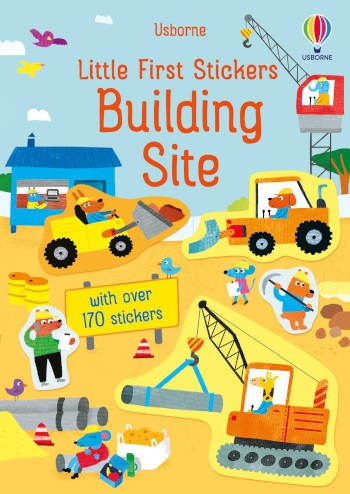 Usborne Little First Stickers Building Site