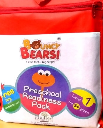 Bouncy Bears Preschool Book Pack Level 1