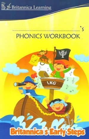 Britannica Early Steps Phonics Workbook For LKG Class