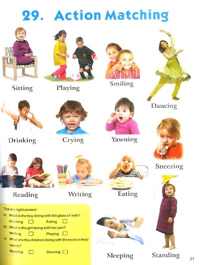 All For Kids Picture Dictionary For Class KG