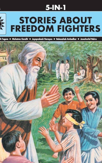 Amar Chitra Katha Stories About Freedom Fighters 5-IN-1