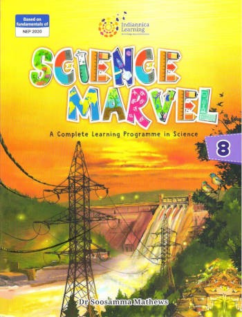 Indiannica Learning Science Marvel Book 8