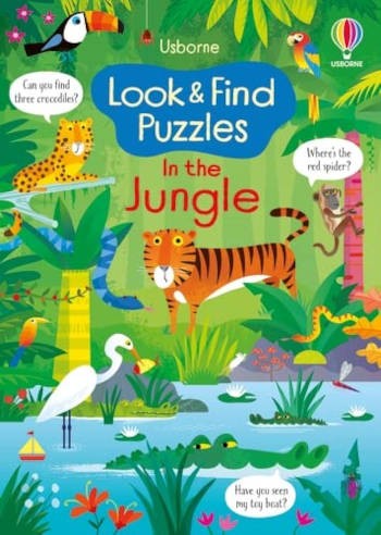 Usborne Look and Find Puzzles In the Jungle