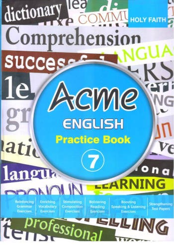 Holy Faith Acme English Practice Book 7