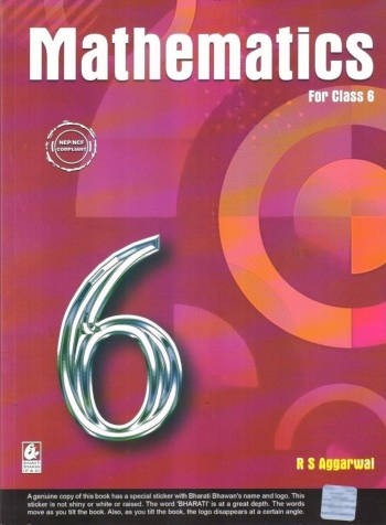 Mathematics For Class 6 by R S Aggarwal