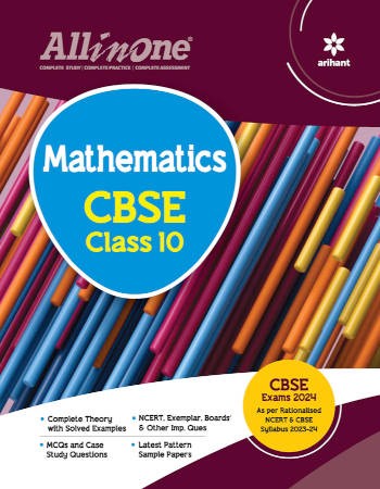 Arihant All in One Mathematics Class 10 For CBSE Exams 2024