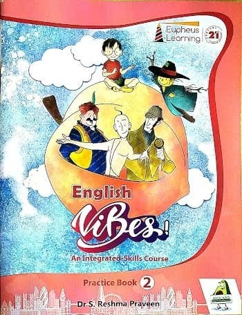 Eupheus Learning English Vibes Practice Book Class 2