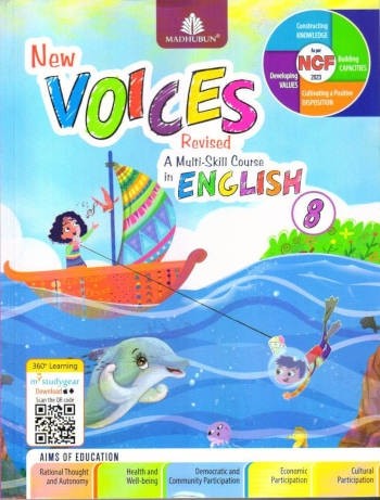 Madhubun New Voices English Coursebook For Class 8
