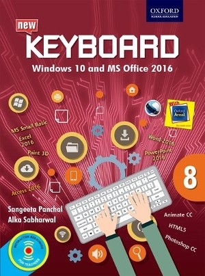 Oxford Keyboard Windows 10 And MS Office 2016 for Class 8