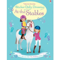Usborne Activities Sticker Dolly Dressing At the Stables