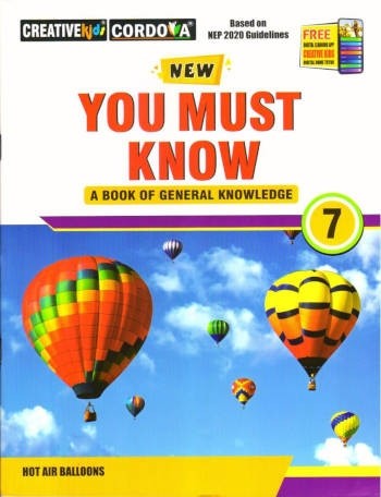 Cordova New You Must Know General Knowledge Book 7