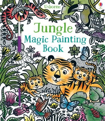 Usborne Jungle Magic Painting Book