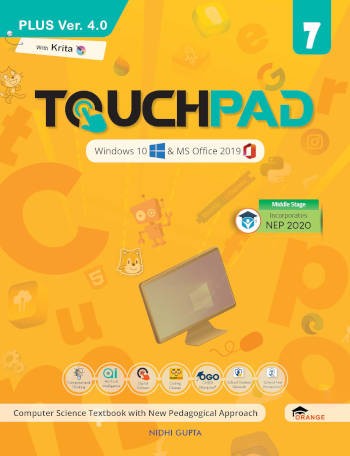 Orange Touchpad Computer Science Textbook 7 (Plus Ver.4.0)