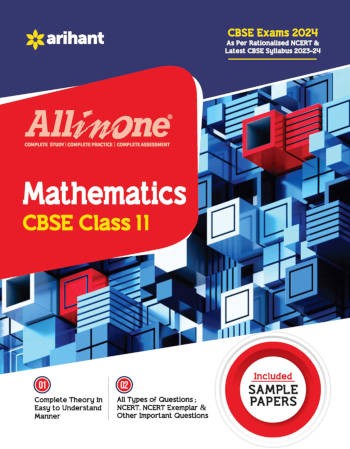 Arihant All in One Mathematics Class 11 For CBSE Exams 2024