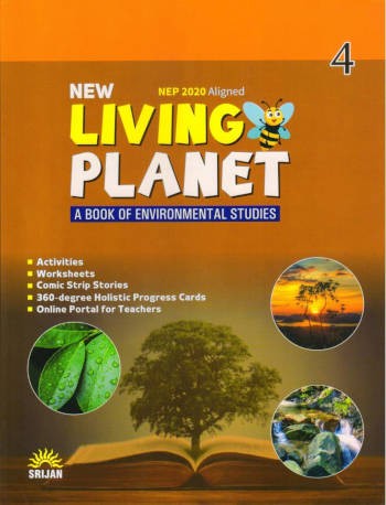 Srijan New Living Planet Environmental Studies Book 4