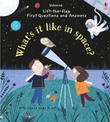 Usborne Lift-the-flap First Questions and Answers: What's it like in Space?