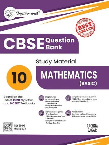 Together With CBSE Class 10 Mathematics (Standard) Question Bank/Study Material Exam 2026