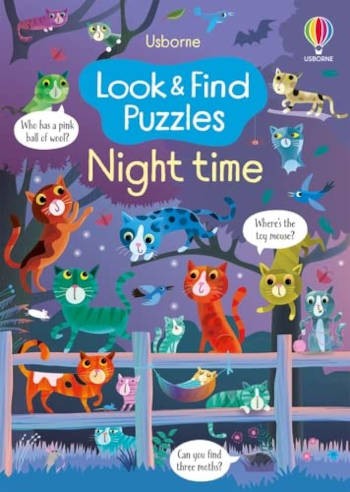 Usborne Look and Find Puzzles Night time