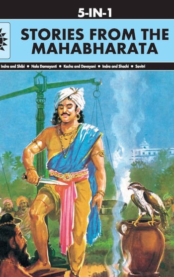 Amar Chitra Katha Stories From the Mahabharata 5-IN-1