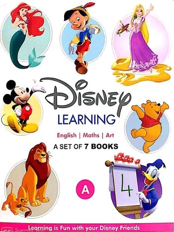 Disney Learning Books for Nursery Class
