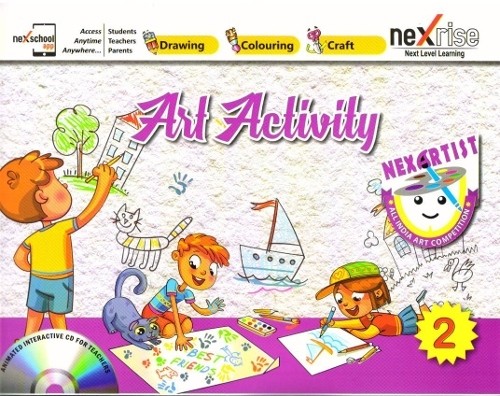 Nexrise Art Activity Book for class 2