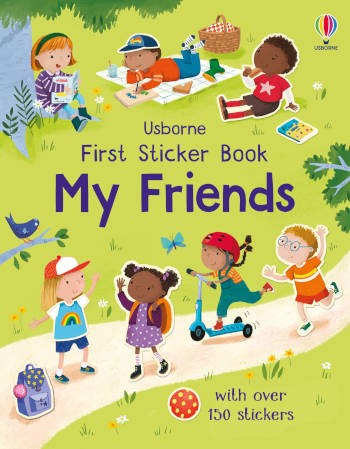 Usborne First Sticker Book My Friends