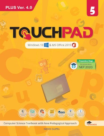 Orange Touchpad Computer Science Textbook 5 (Plus Ver.4.0)