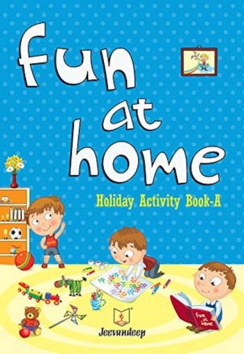 Jeevandeep Fun at Home Holiday Activity Book A