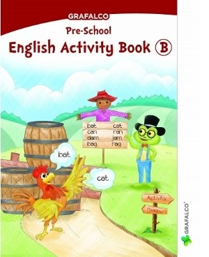 Grafalco Pre-School English Activity Book B