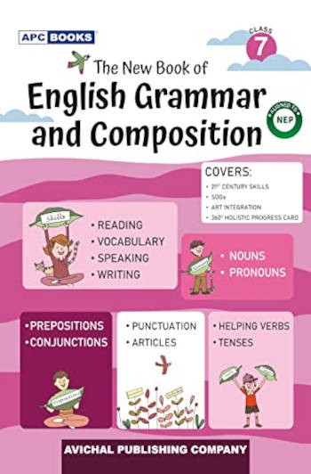 Apc The New Book of English Grammar And Composition Class 7