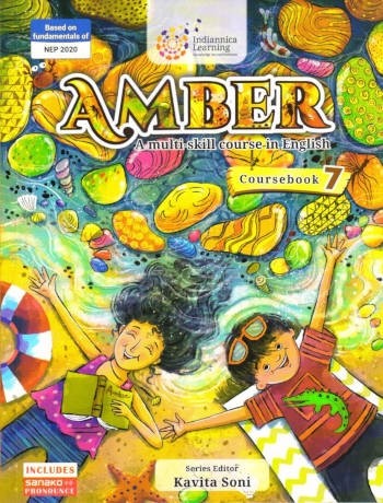 Indiannica Learning Amber English Coursebook 7