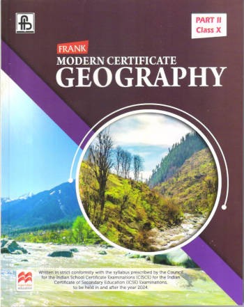 Frank Modern Certificate Geography Class 10 (Part 2)