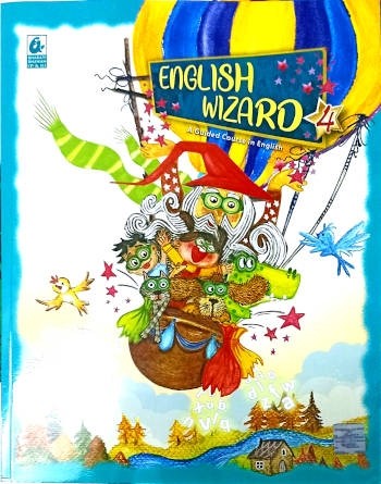 Bharati Bhawan English Wizard A Guided Course in English Class 4
