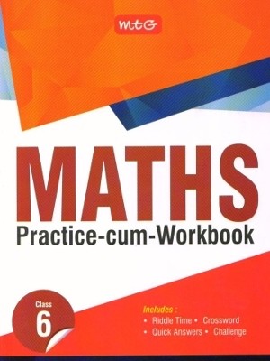 MTG Maths Practice-Cum-Workbook Class 6