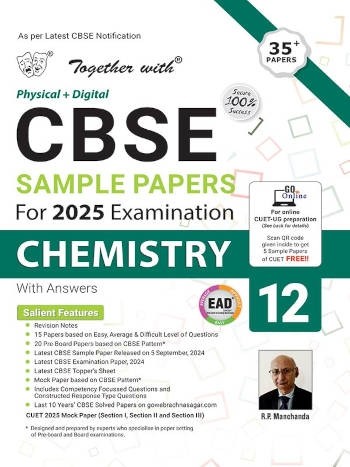 Rachna Sagar Together with CBSE sample Papers for 2025 Examination Chemistry 12th Class