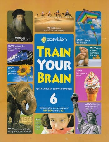 Acevision Train Your Brain General Knowledge Book 6