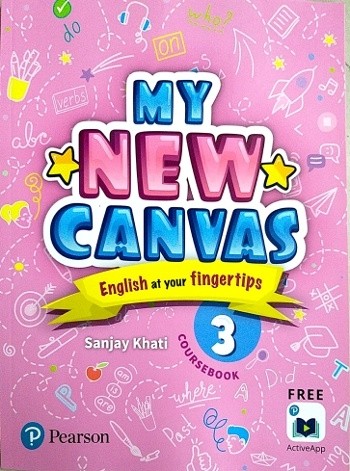 Pearson My New Canvas English Coursebook Class 3