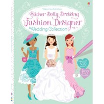 Usborne Activities Sticker Dolly Dressing Fashion Designer Wedding Collection
