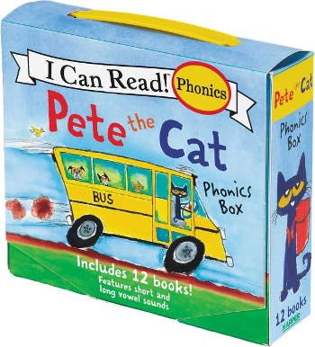 Pete the Cat 12-Book Phonics Fun!