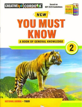 Cordova New You Must Know General Knowledge Book 2