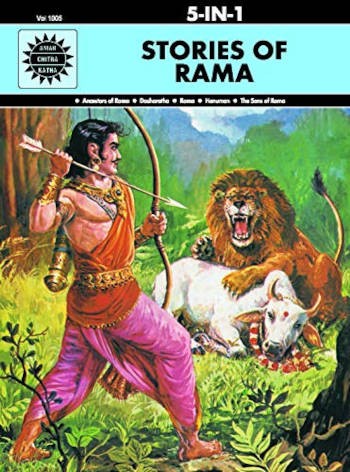 Amar Chitra Katha Stories of Rama 5-IN-1