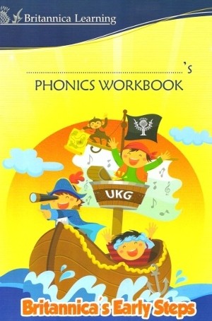 Britannica Early Steps Phonics Workbook For UKG Class