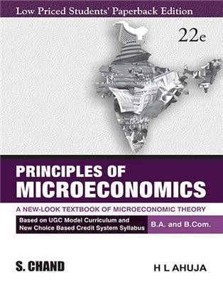 S.Chand Principles of Microeconomics