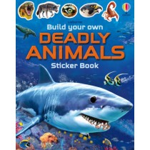 Usborne Build Your Own Deadly Animals Sticker Book