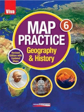 Viva Map Practice Geography & History Class 6