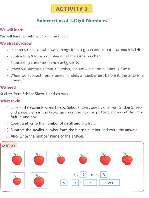 Viva Start Up Maths Lab Activity For Class 1 Content 2