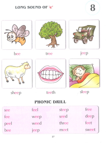 Stepping Stone In English Pre-Primer content page