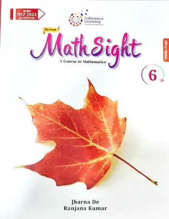 Indiannica Learning MathSight A Course In Mathematics Book 6 (Latest Edition)