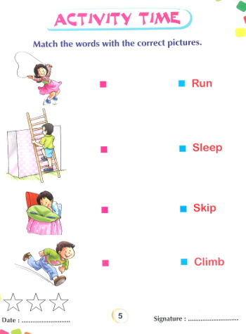 All For Kids Rhymes With Worksheets 2 activity