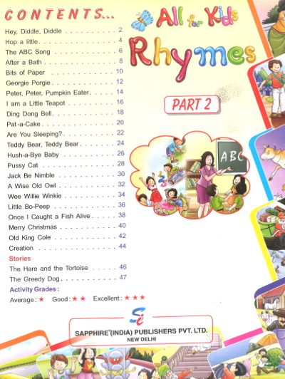 All For Kids Rhymes With Worksheets 2 content